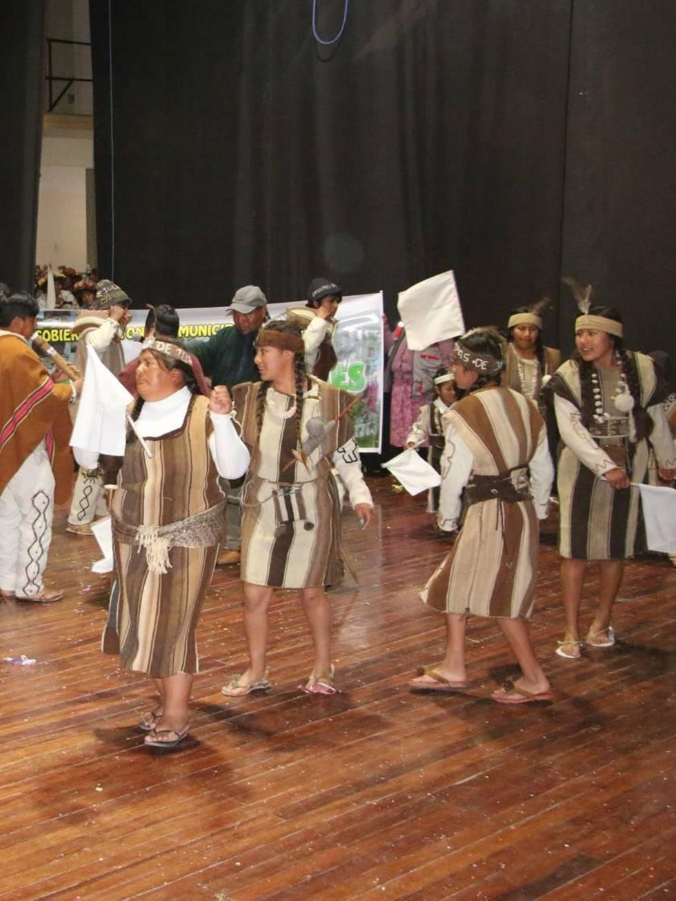 El baile Chullpas de Julina de San Pedro de Quemes.