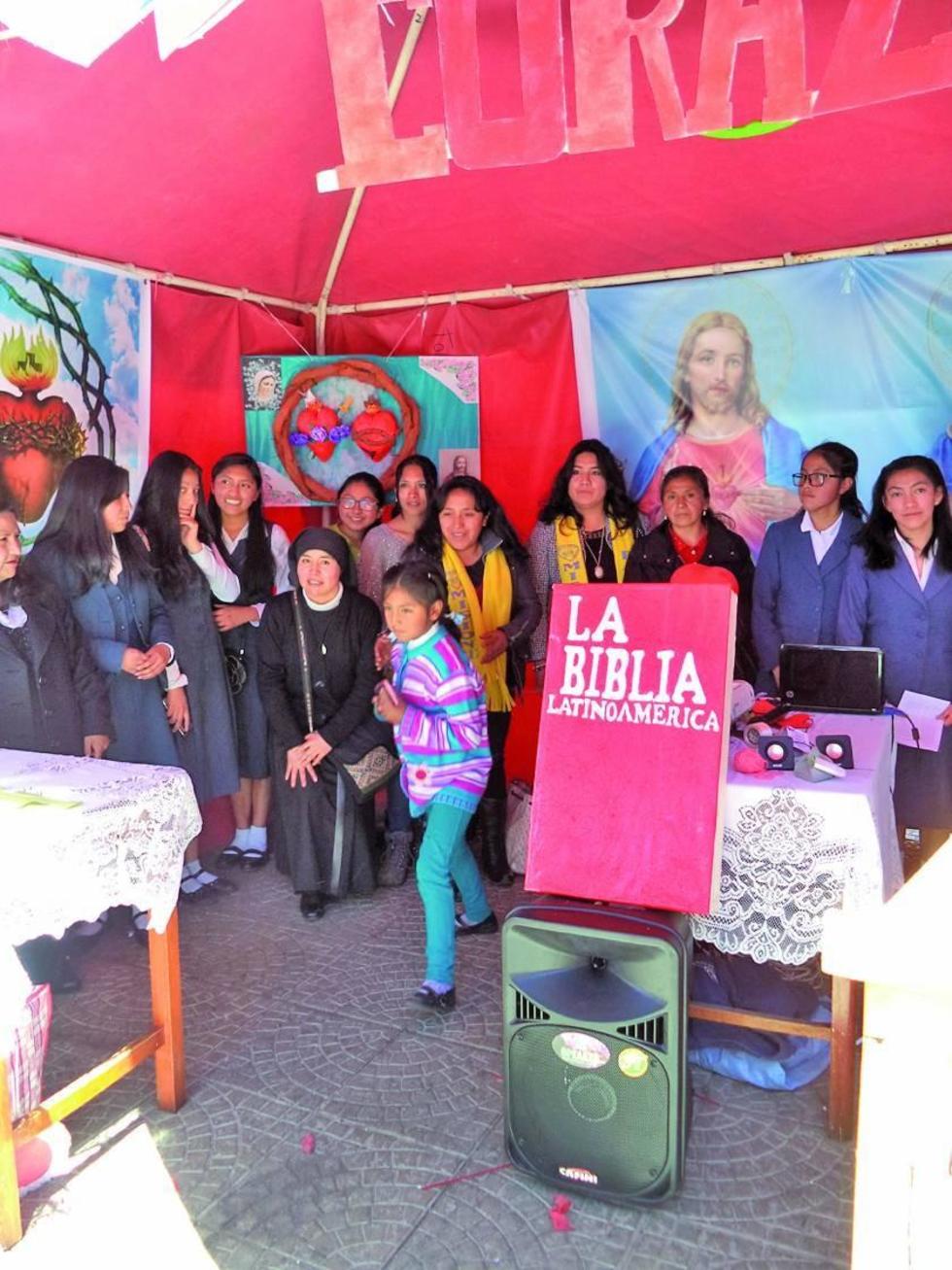 Uno de los espacios de información.