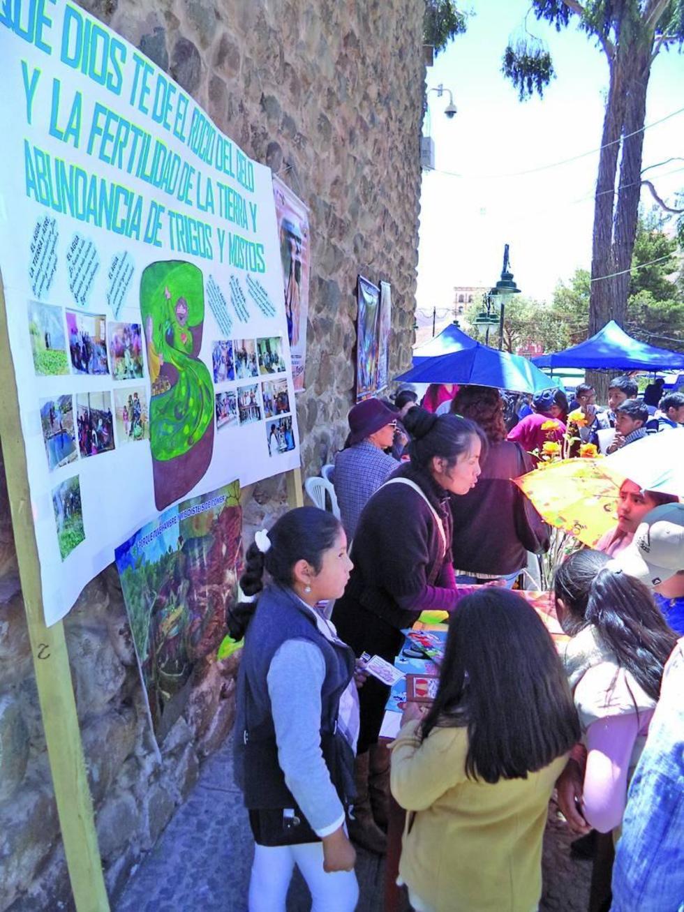 Los niños participaron en las actividades.