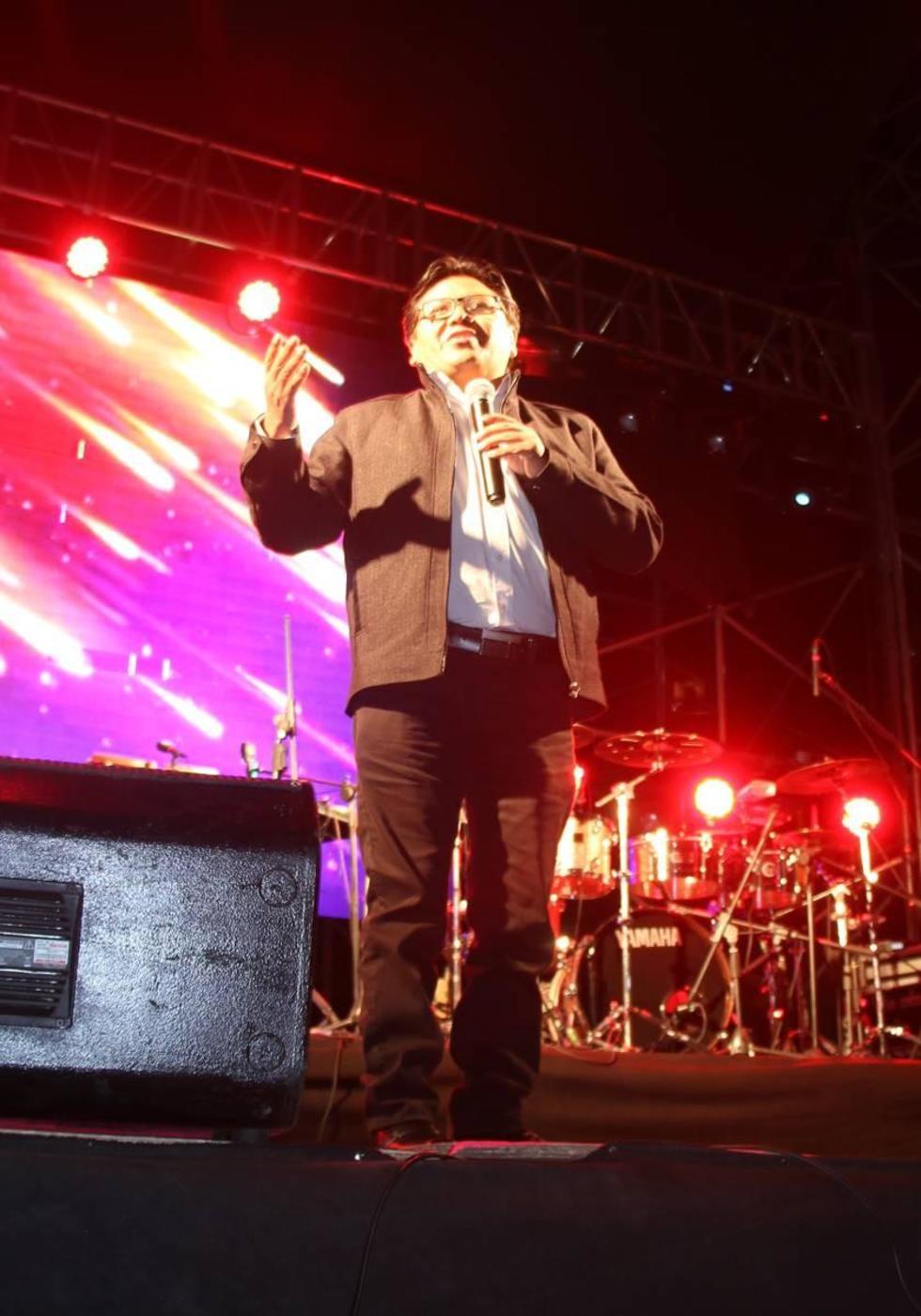 El humorista nacional Raúl Mamani.