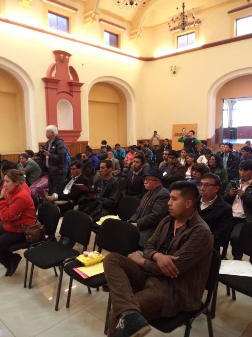 En el cierre de la jornada se explicaron las propuestas.