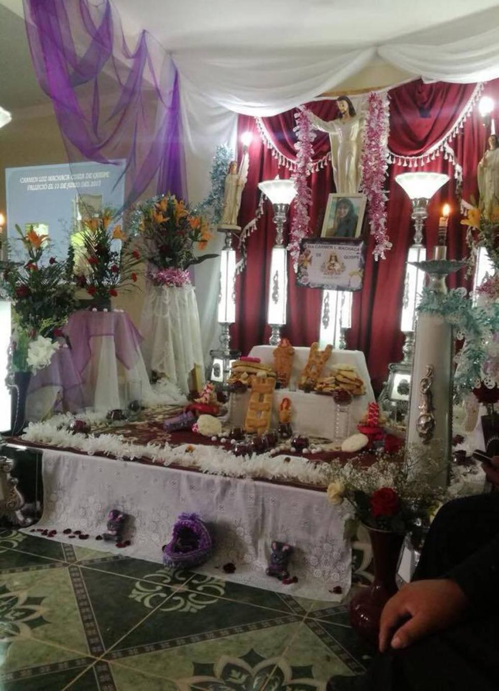 Los elementos de los armados en la fiesta.