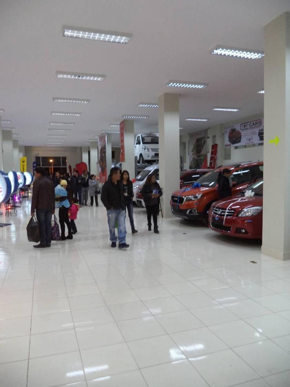 El sector automotor estuvo muy visitado.