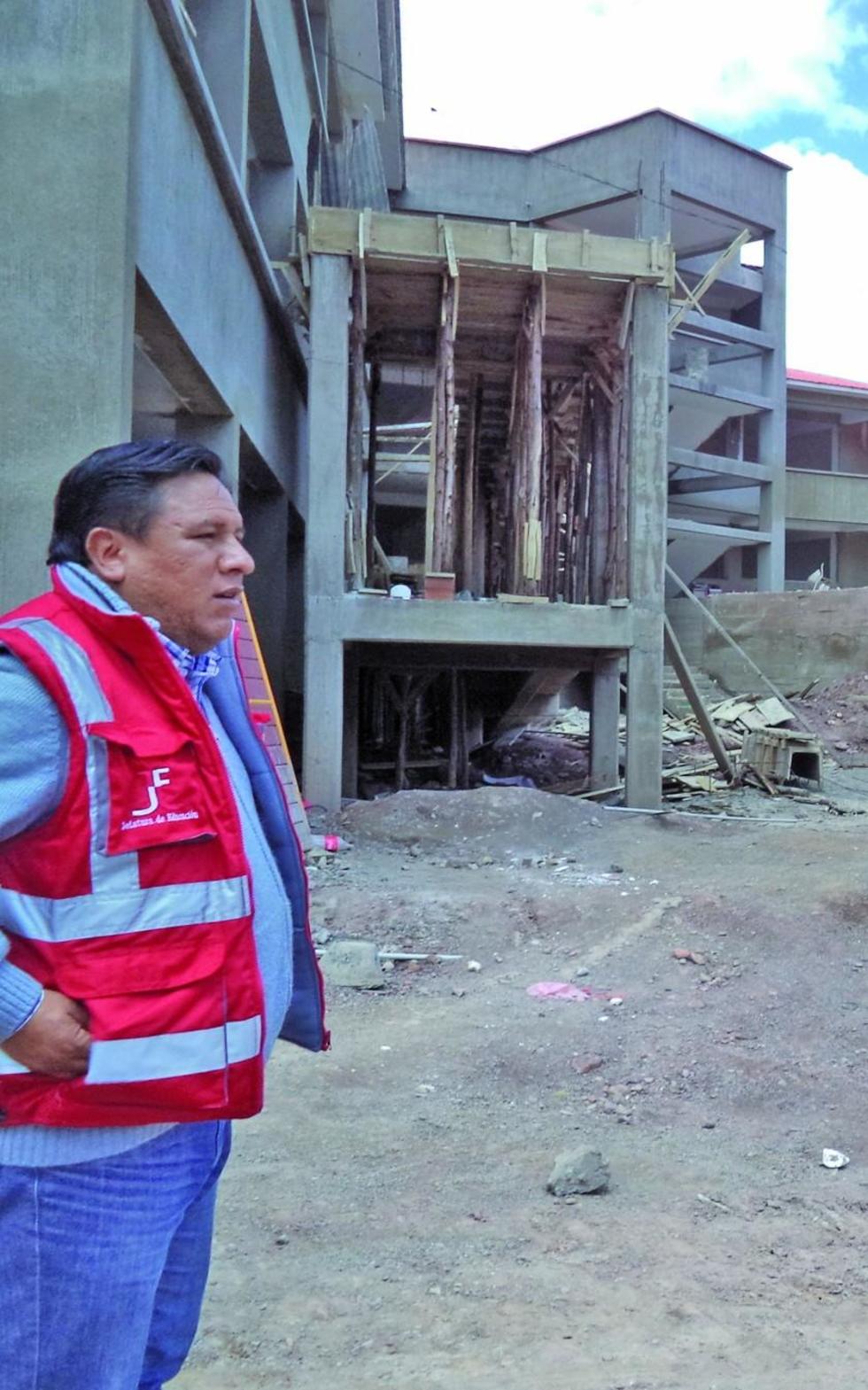 Construyen gigantescos edificios escolares en la jurisdicción de Potosí