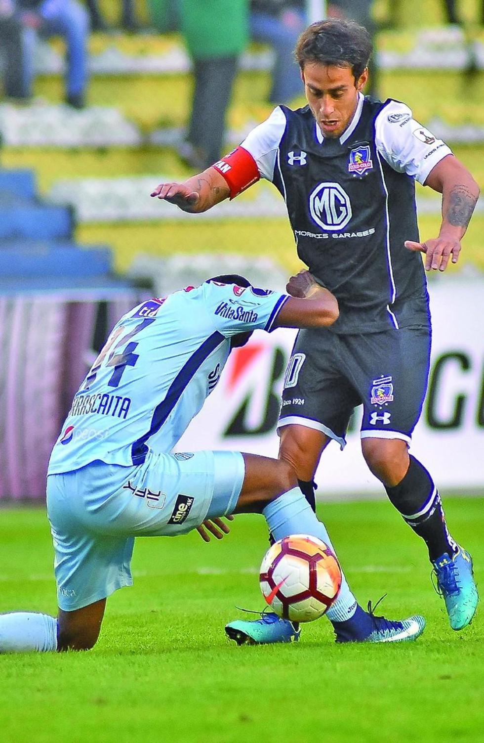 Bolívar es parado por Colo Colo pese a jugar de dueño de casa