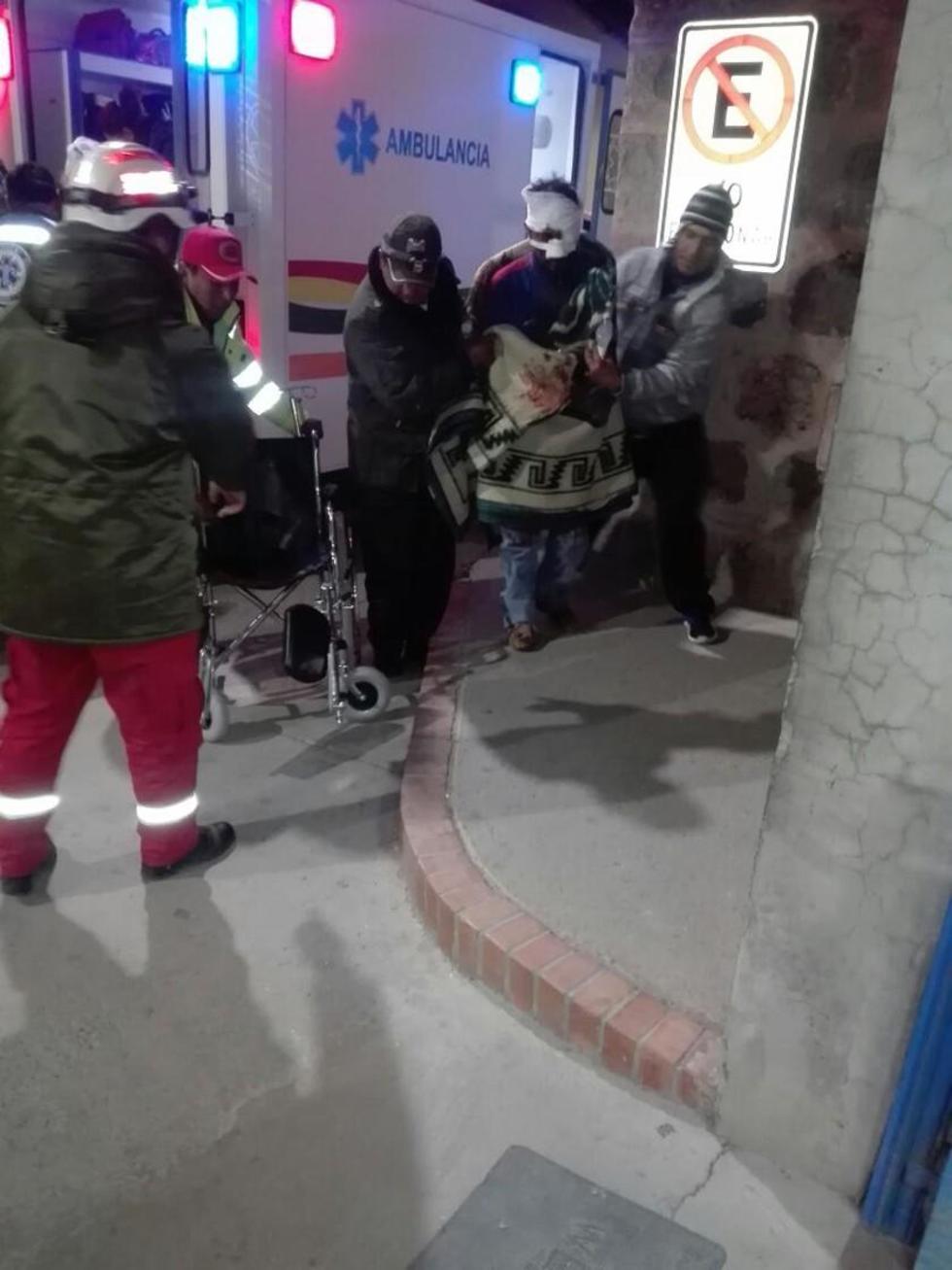 Buscan al chofer que provocó accidente con un muerto en Potosí