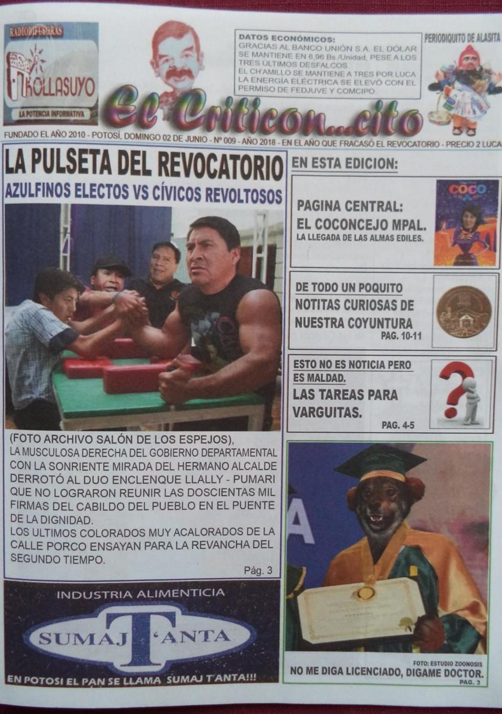 El Criticoncito.