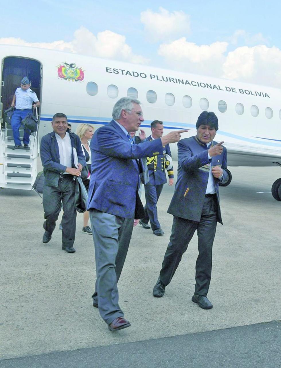 Evo quiere resolver la controversia del Silala por la vía diplomática
