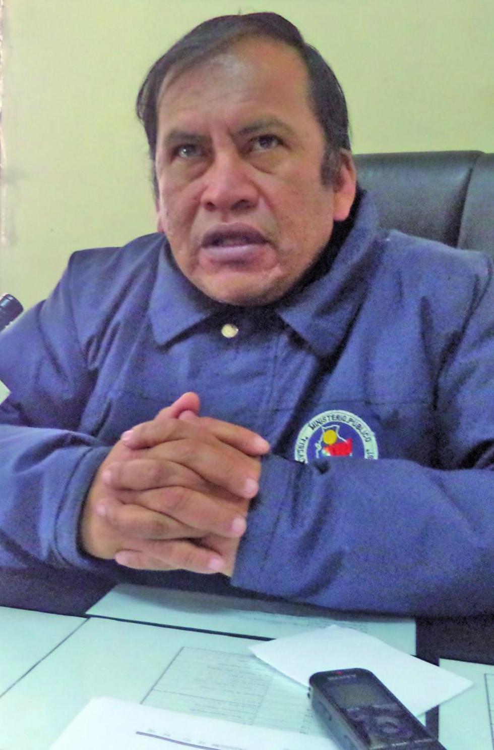 El fiscal departamental, Fidel castro.