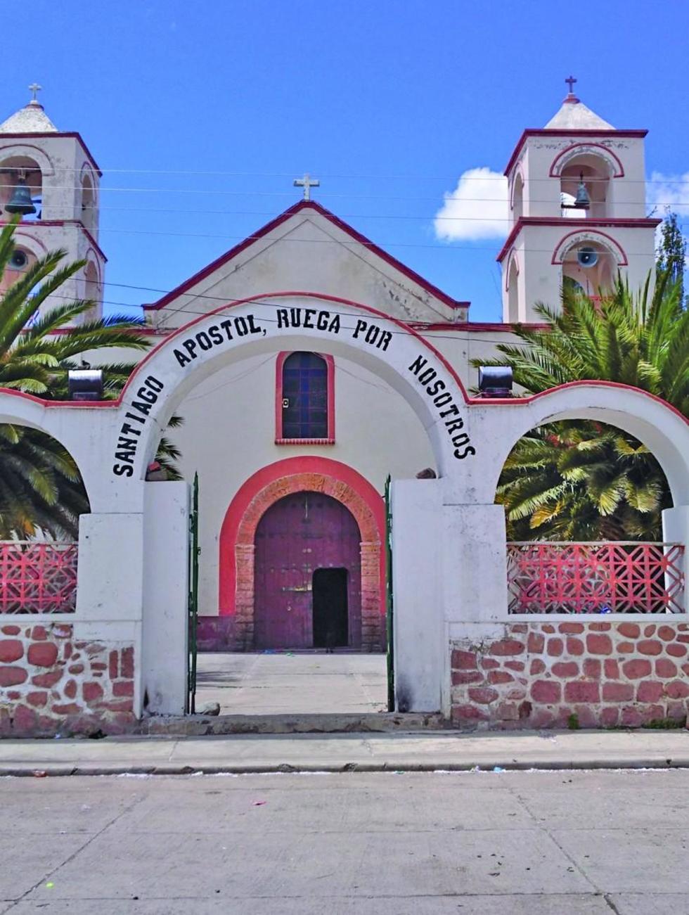 El templo de la población donde se venera al santo.