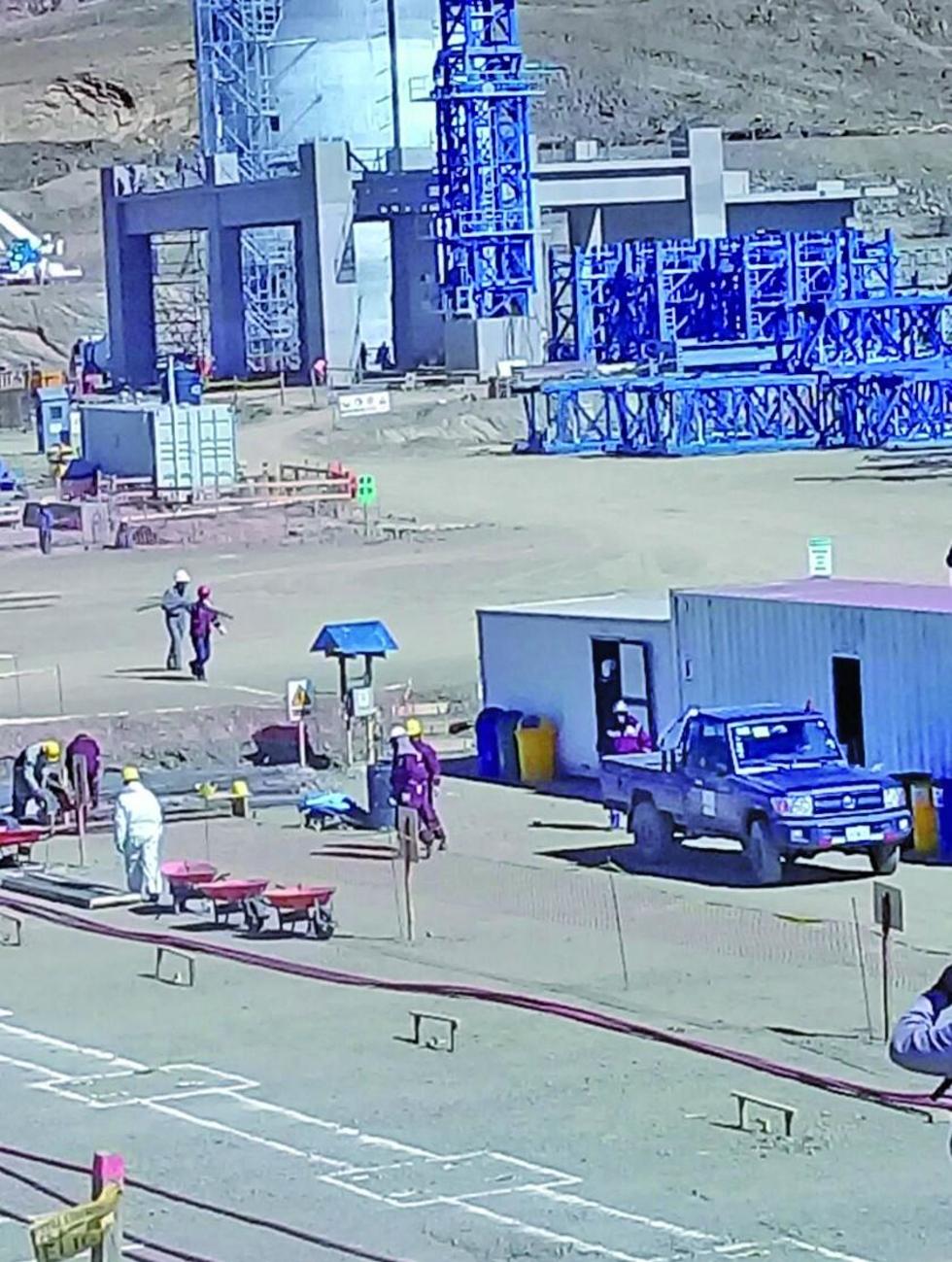 Las obras de la factoría son en Chiutara.