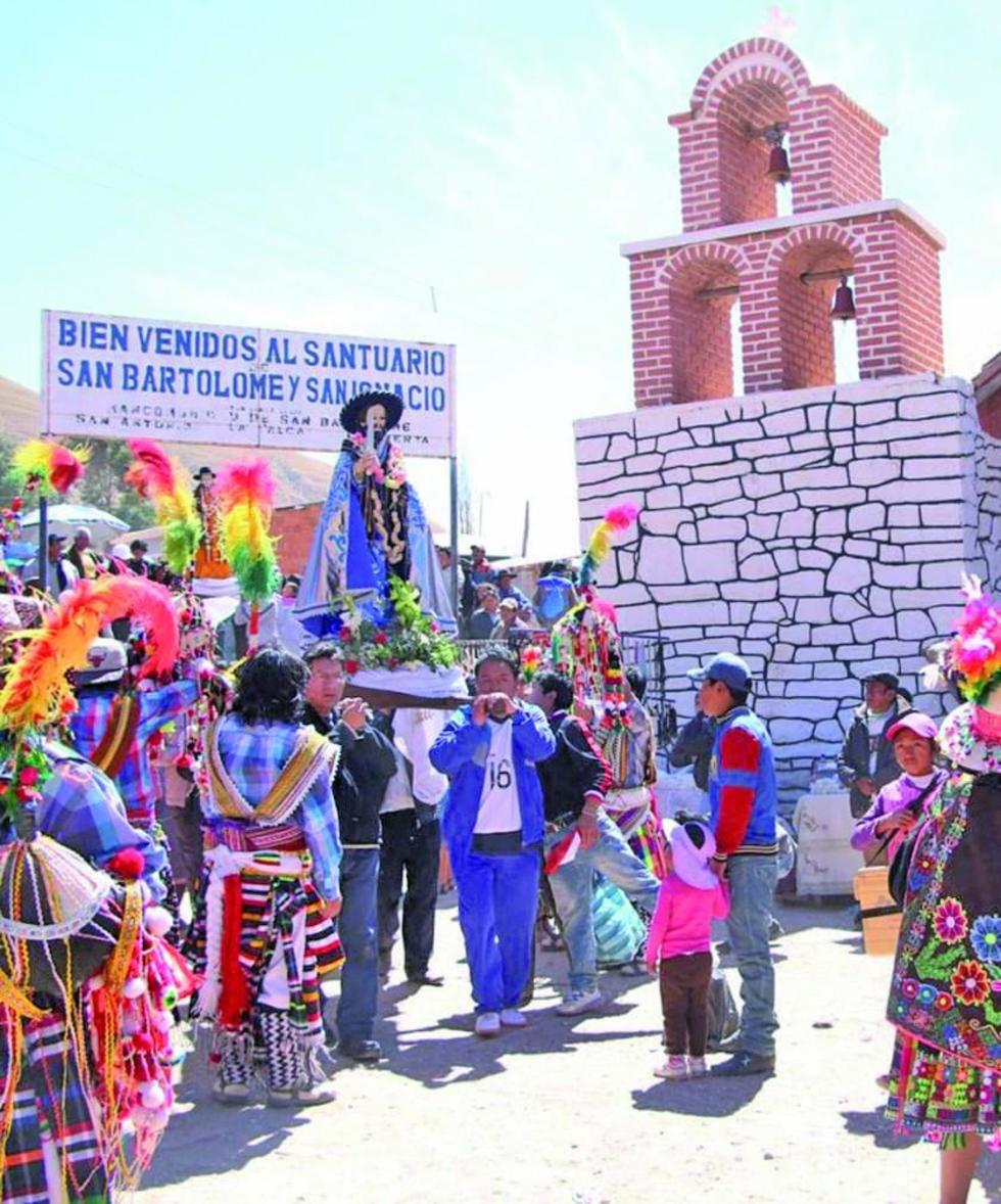 Los actos inician a las ocho de la mañana con la primera misa.