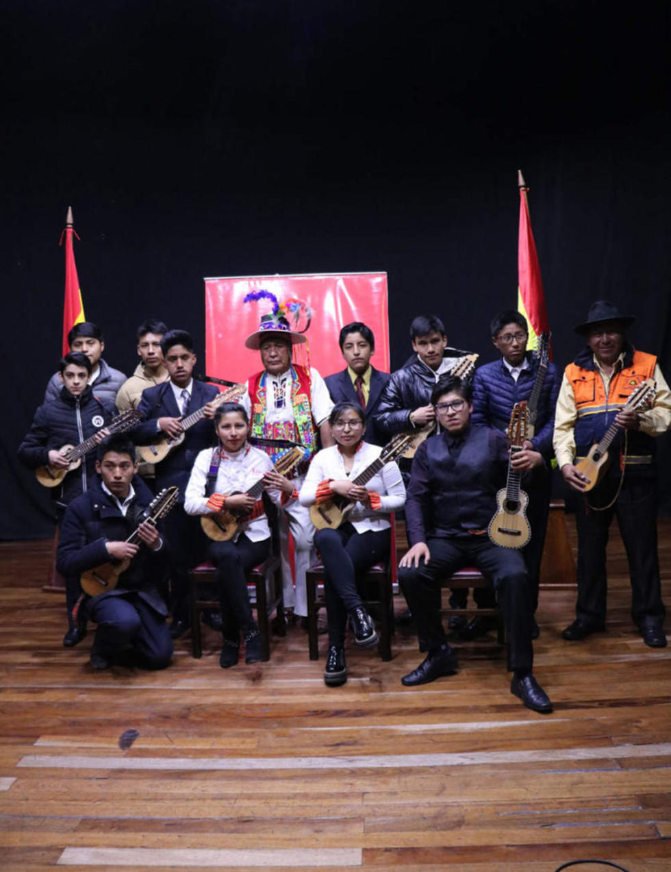 El grupo de participantes.