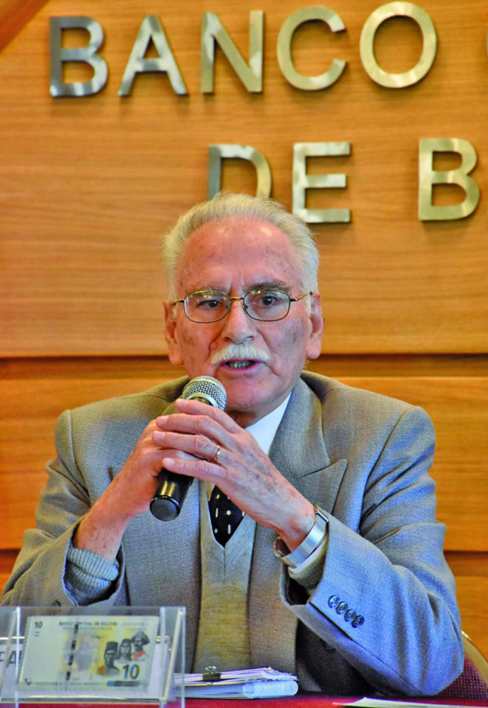 Pablo Ramos es el presidente del ente emisor.