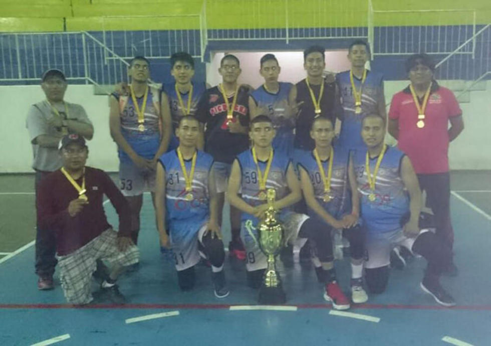 Potosí se corona campeón nacional  en el campeonato de básquet U-18