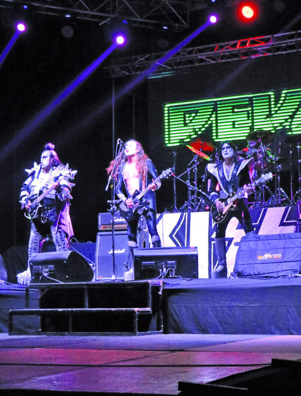 "Deuce" rindió tributo a Kiss.