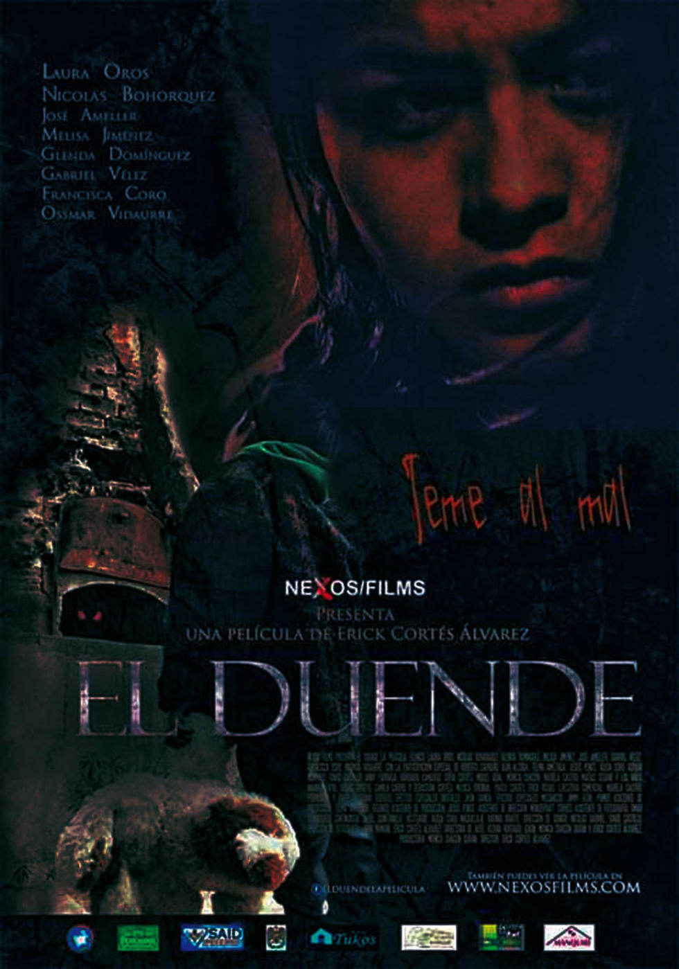 El afiche de la película potosina.