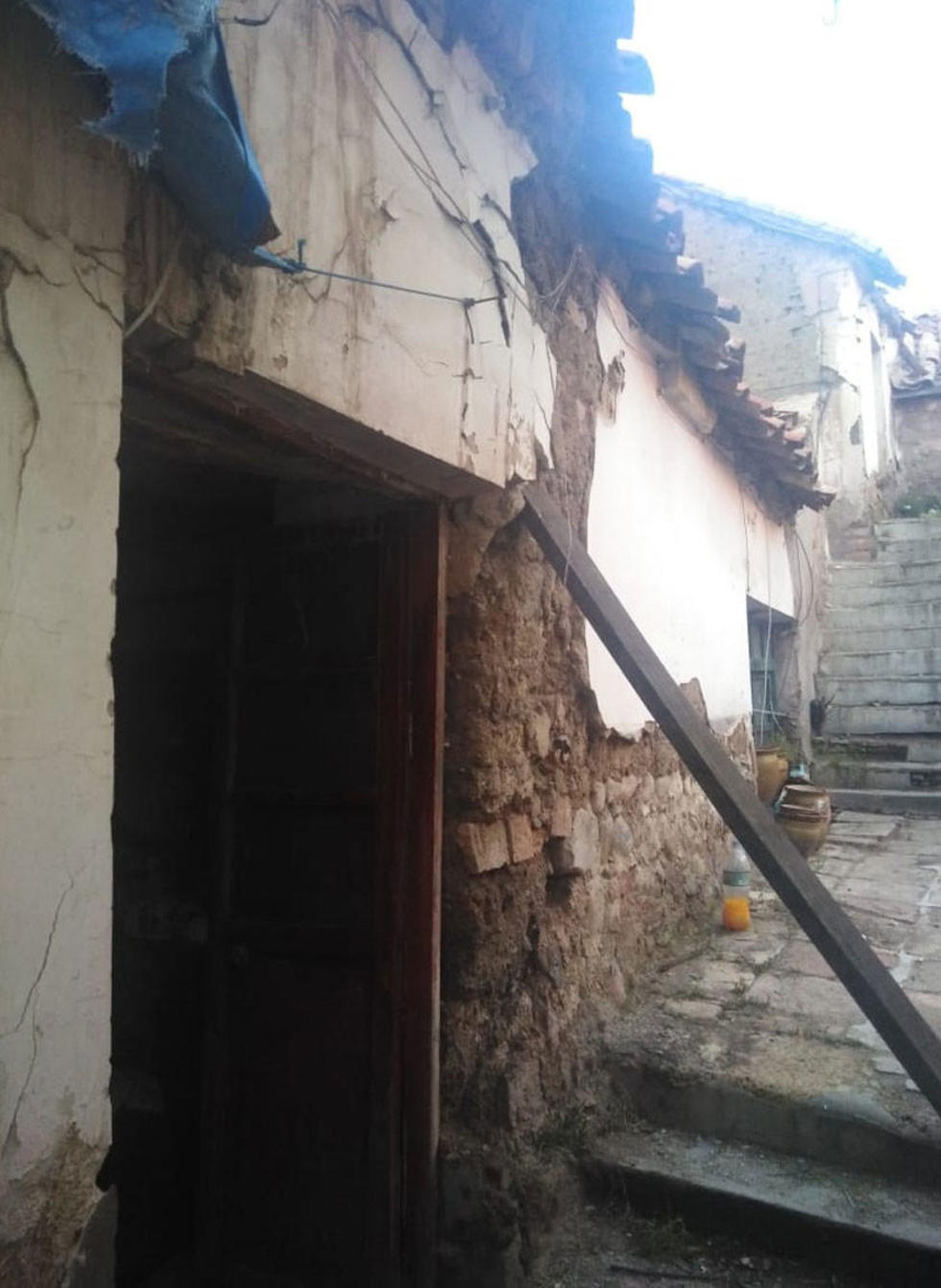 La audiencia se desarrolló en la deteriorada casa del centro potosino.