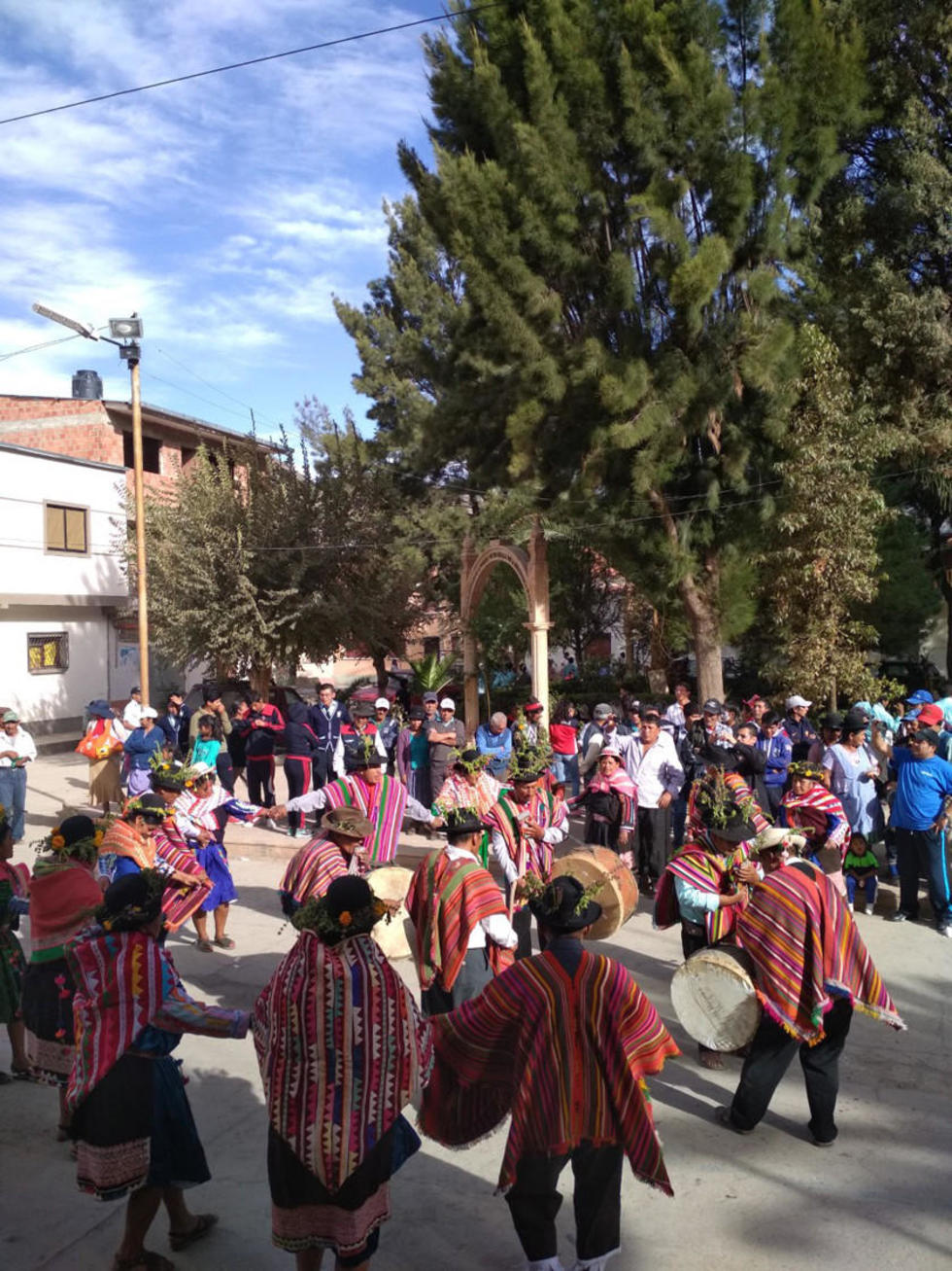 Hubo danzas en Cotagaita.