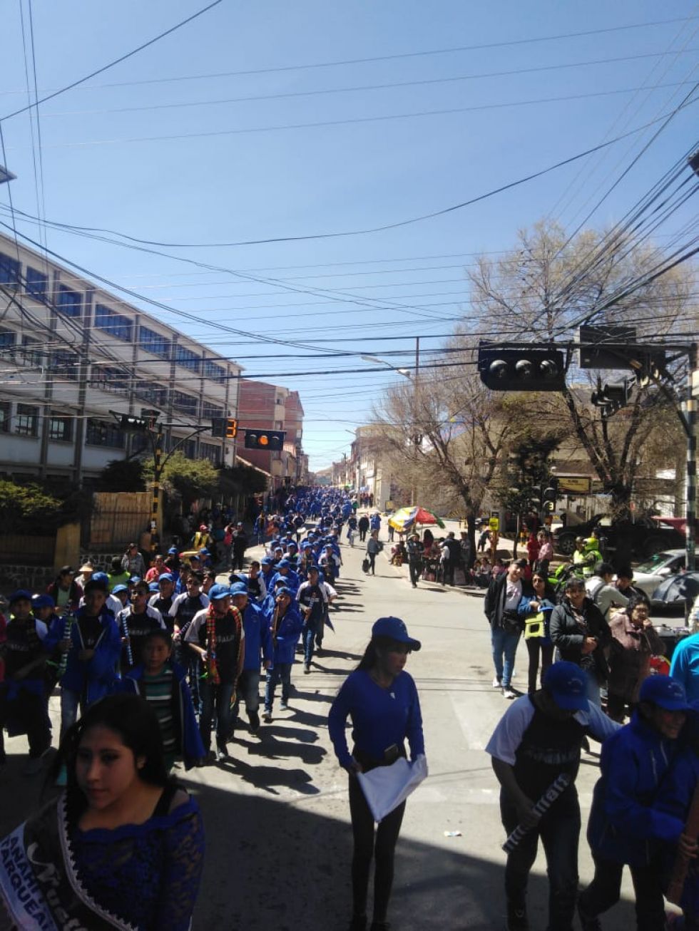 Al final del recorrido.