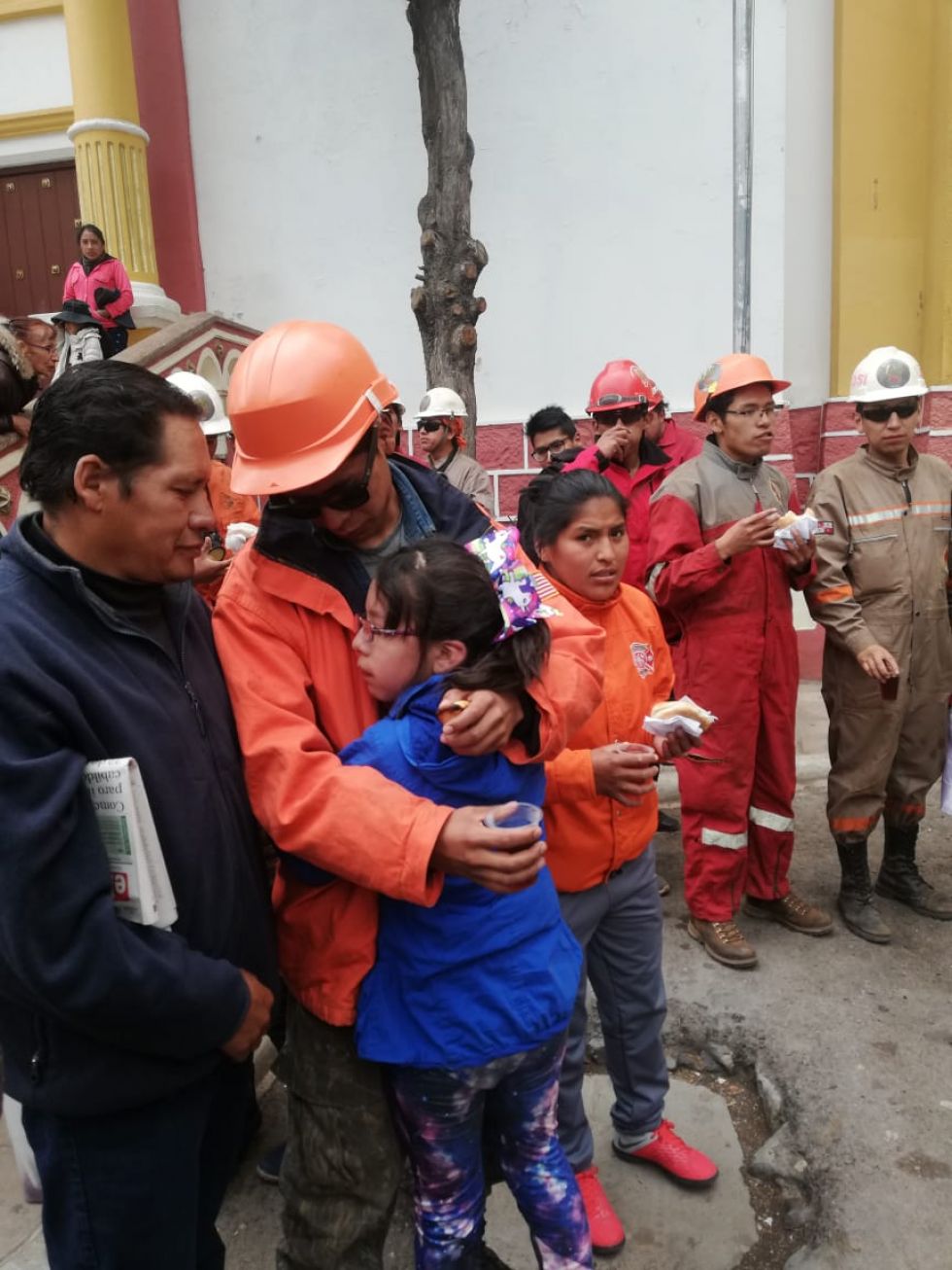 Estuvieron en Santa Cruz y fueron recibidos por sus familias.