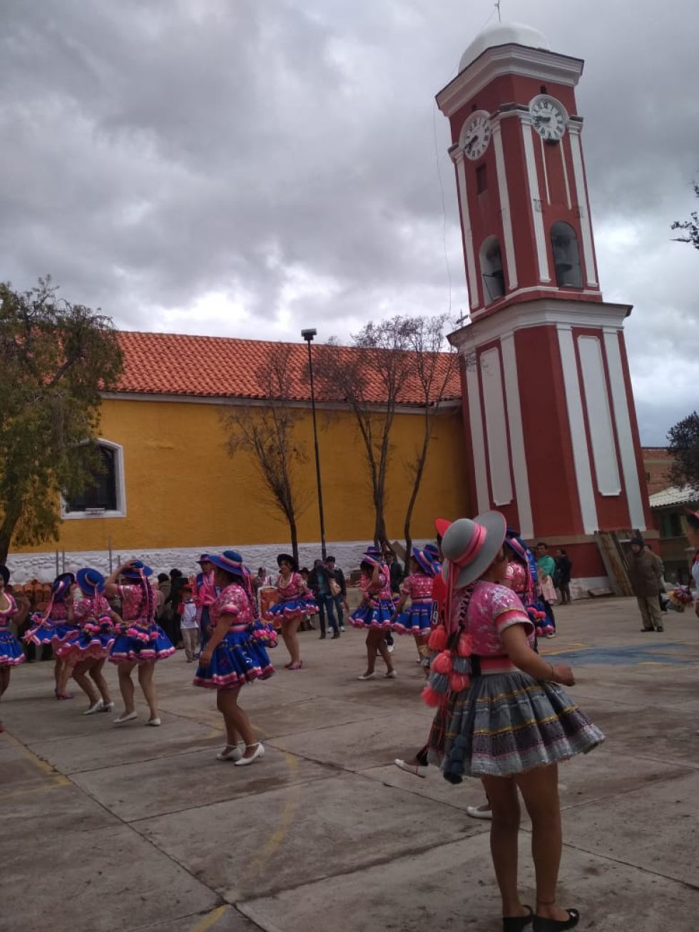 El baile en la zona de San Juan.