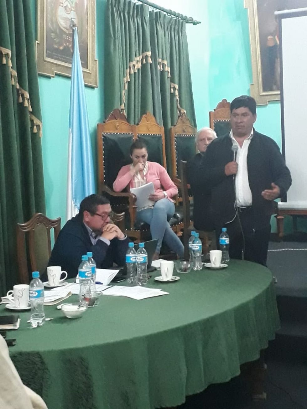 La reunión se desarrolló en Uyuni.