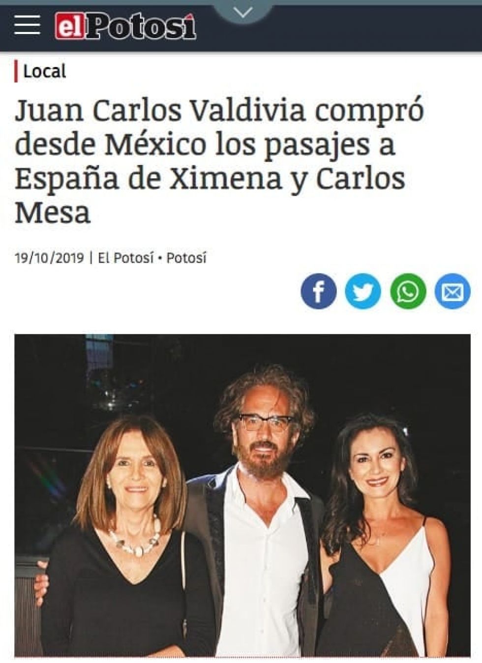 Esta es la noticia falsa.