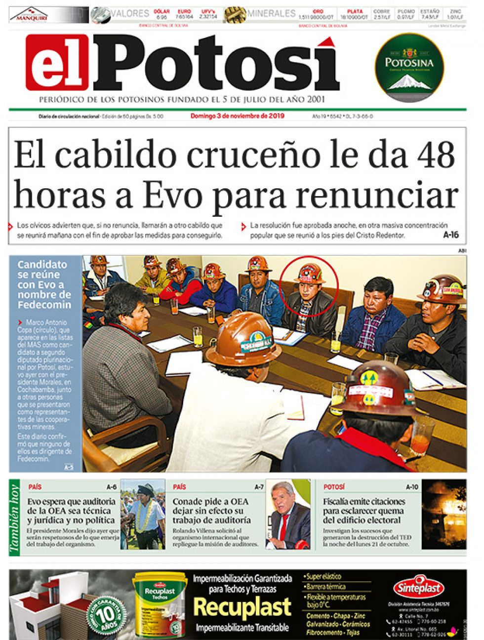 El Potosí.