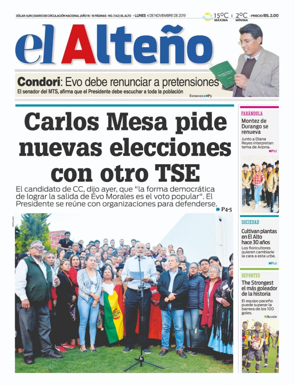El Alteño, El Alto.