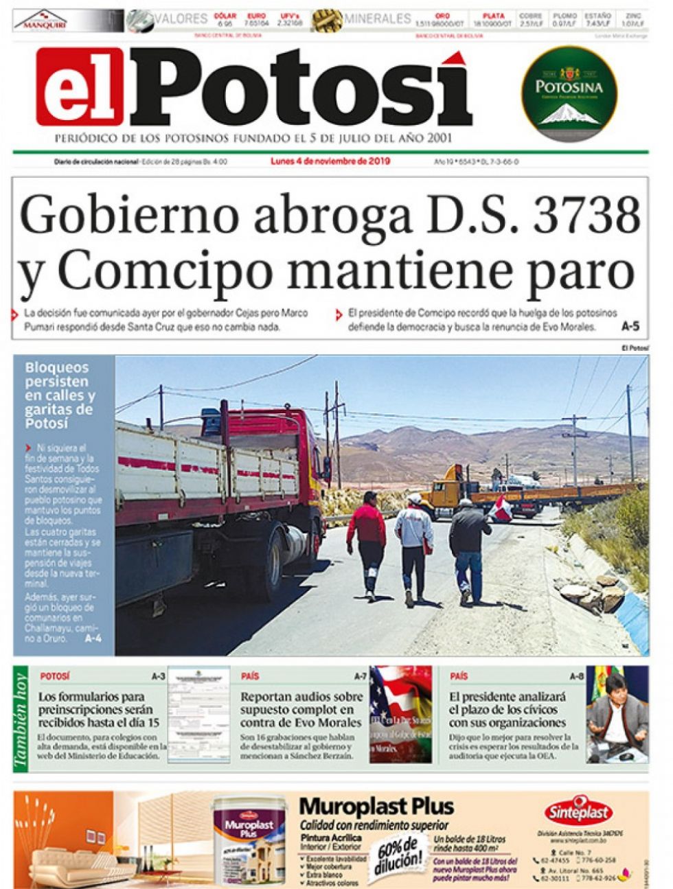El Potosí.