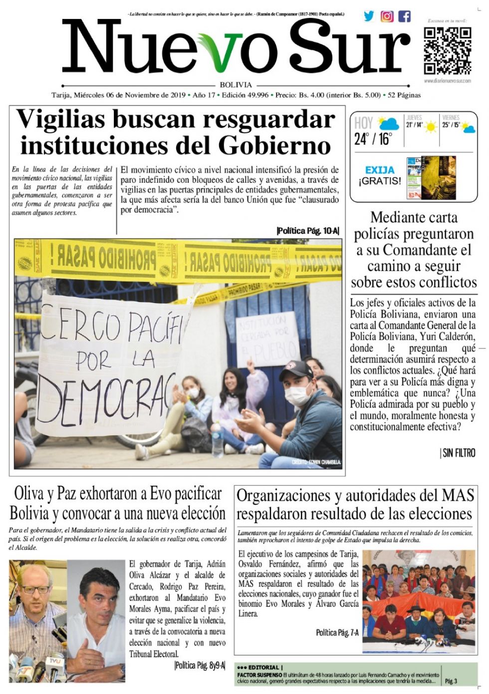 Nuevo Sur, Tarija.