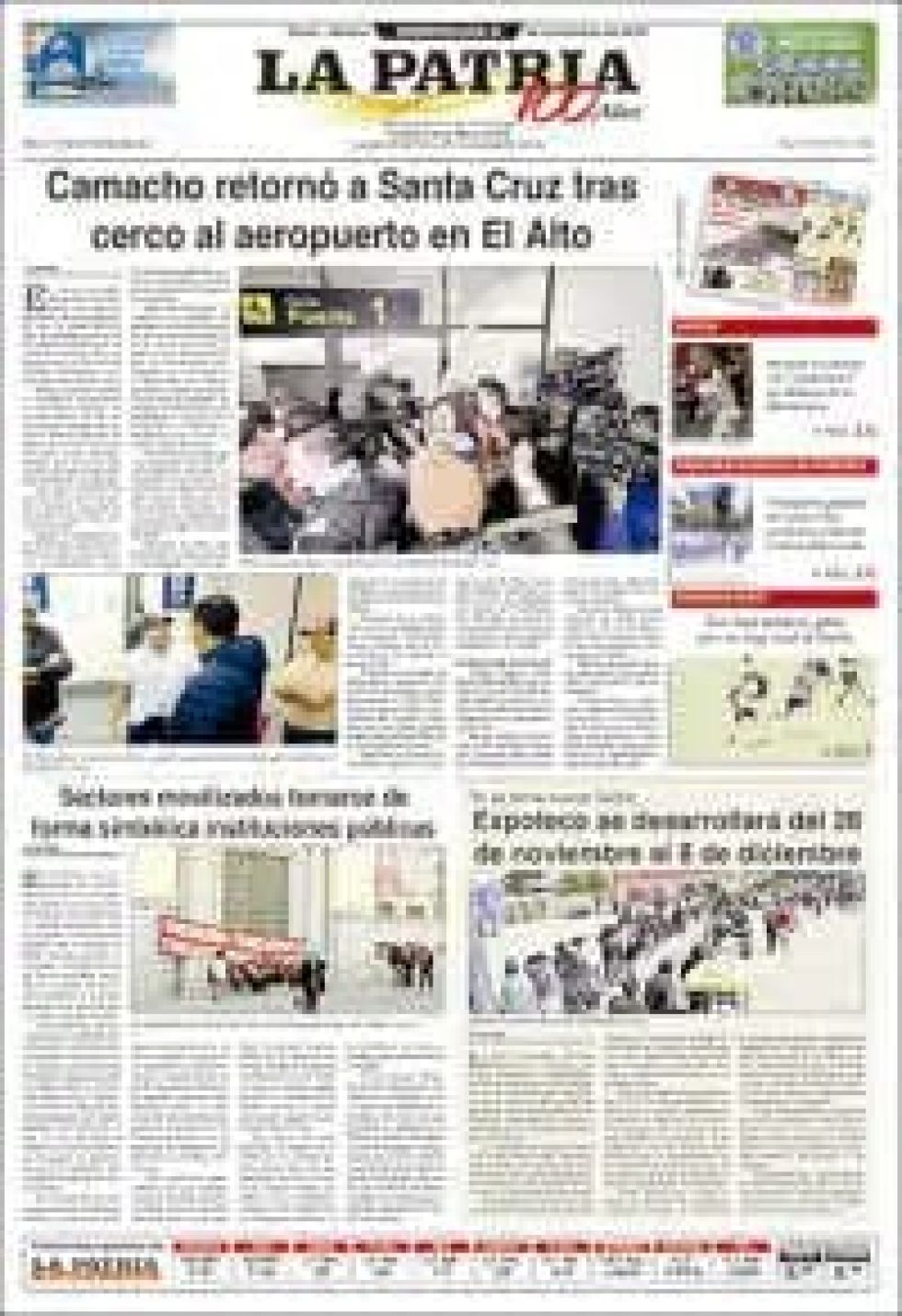 La Patria, Oruro.
