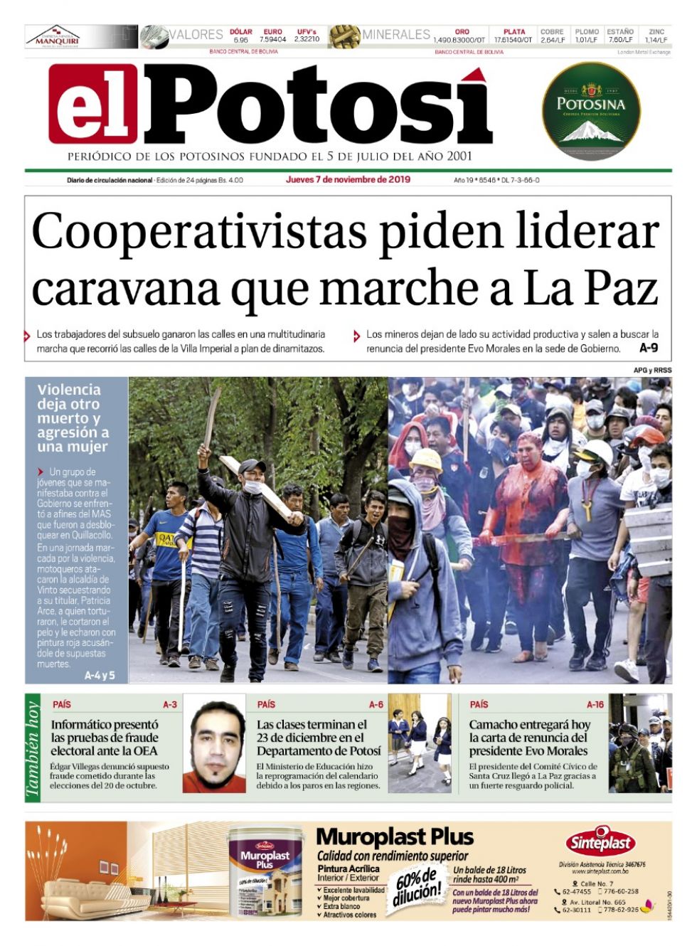 El Potosí.