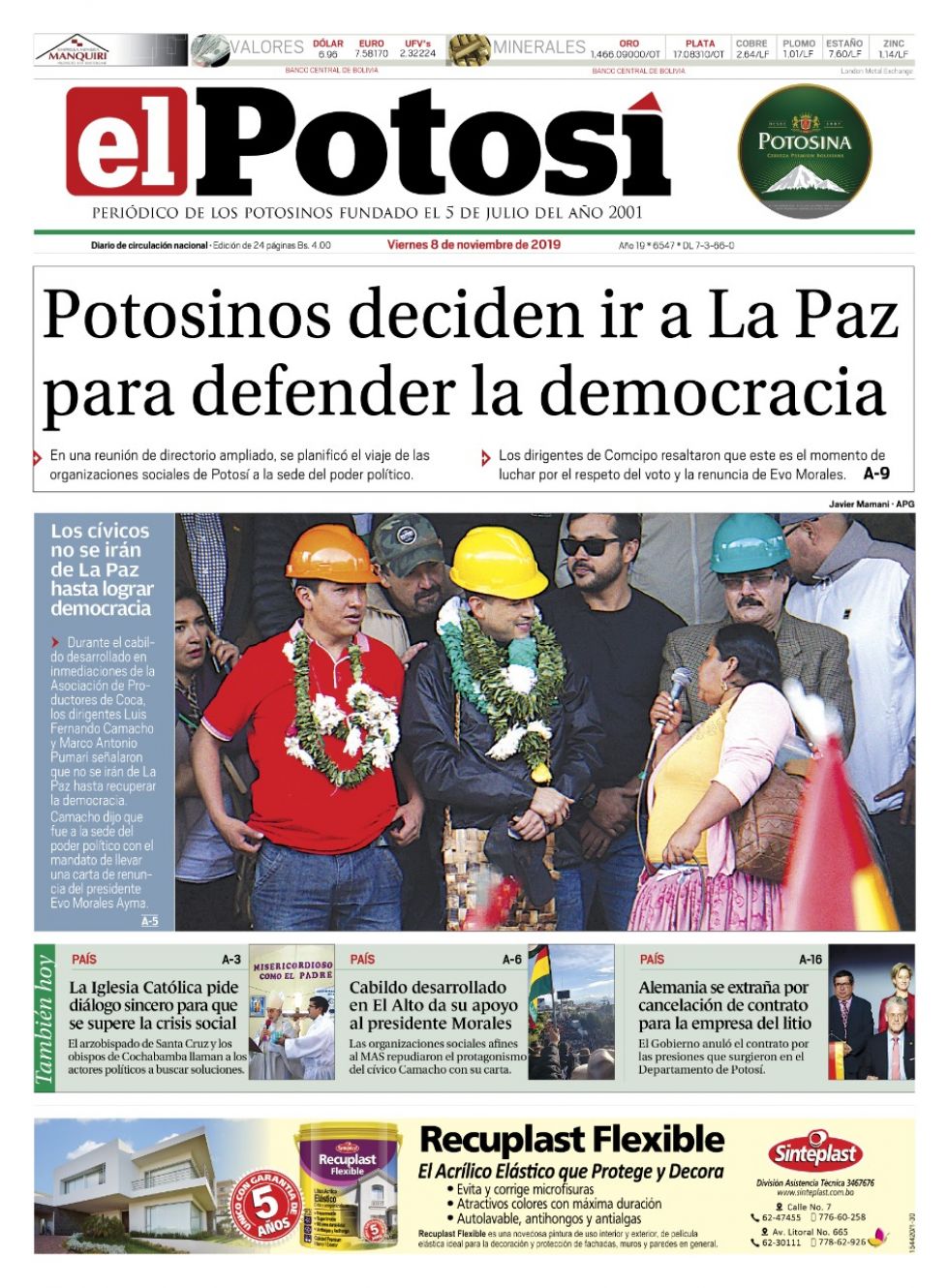El Potosí.