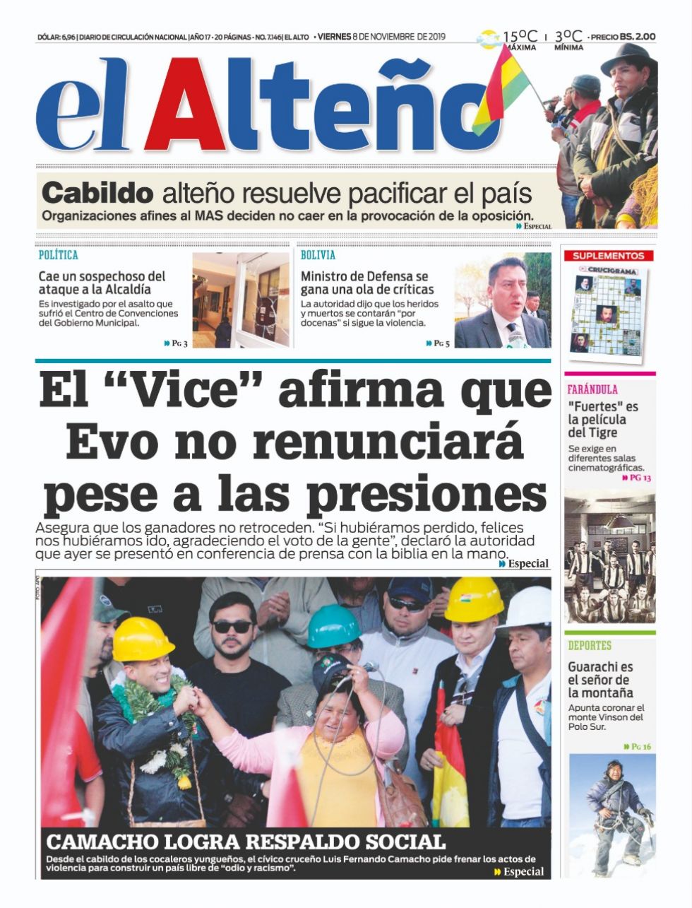 El Alteño, El Alto.