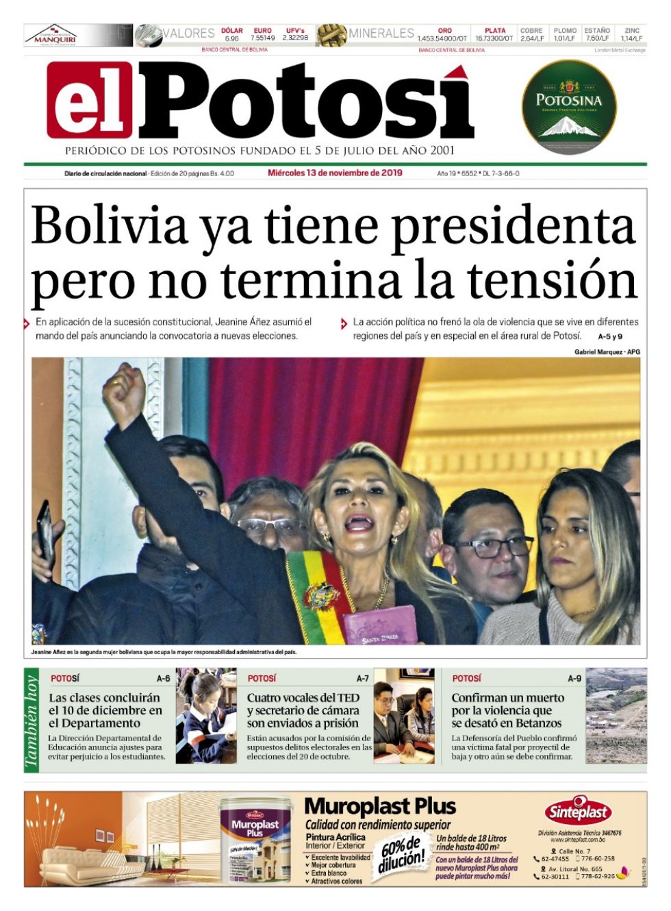 El Potosí.
