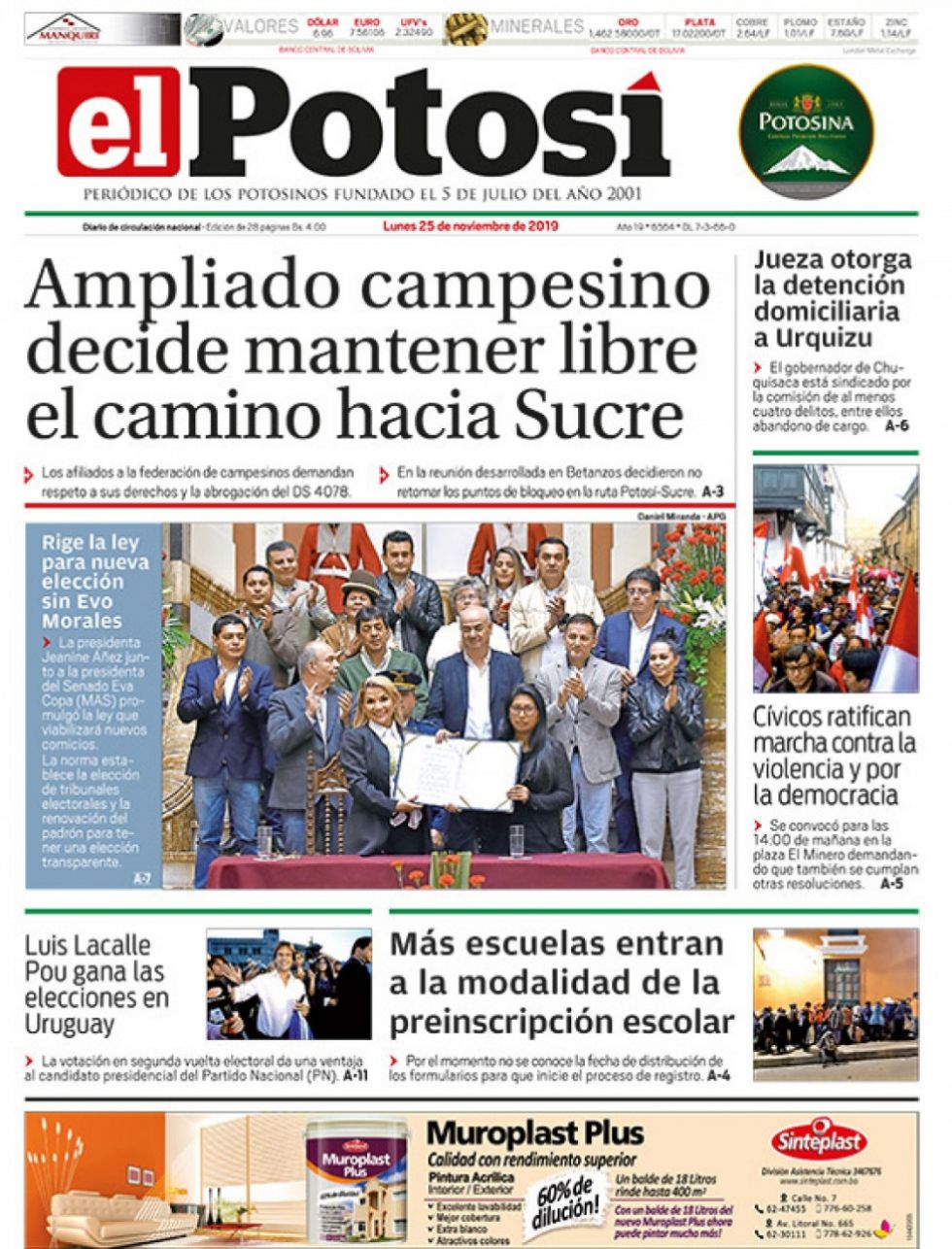 El Potosí.