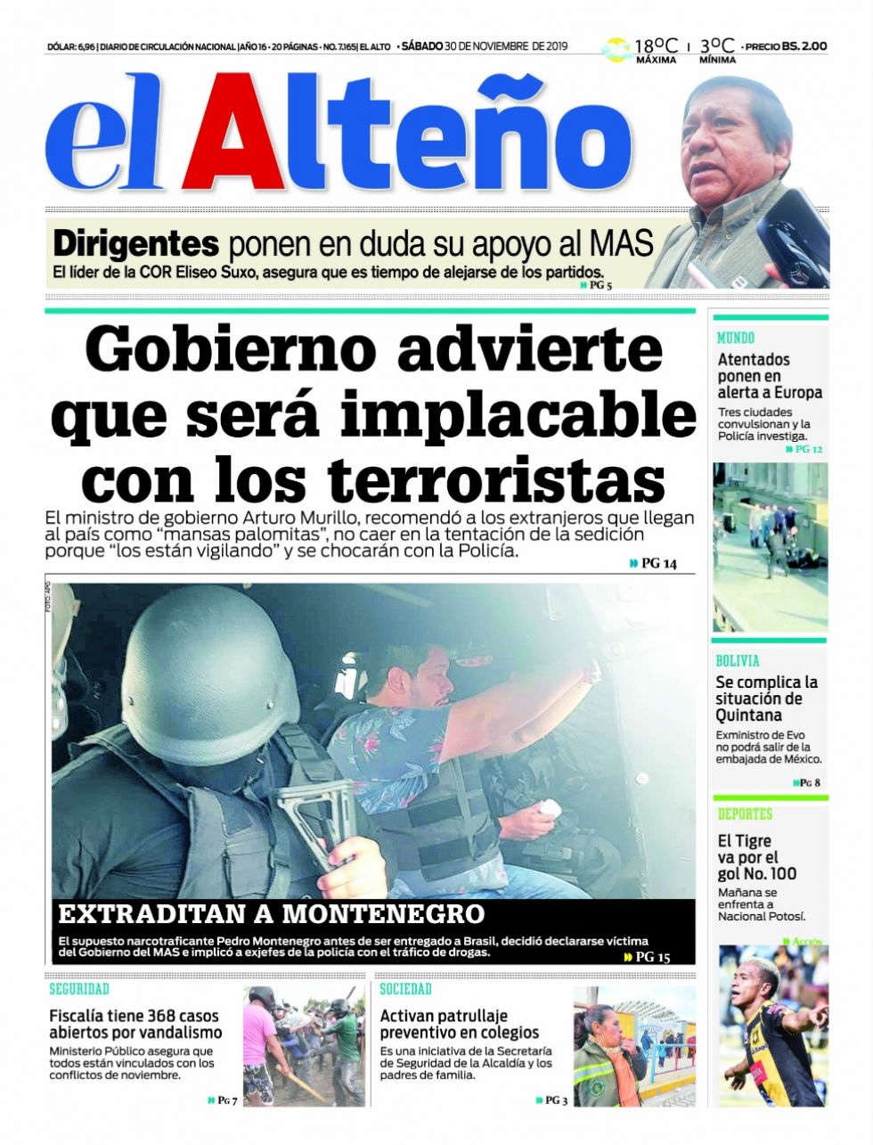 El Alteño, El Alto.