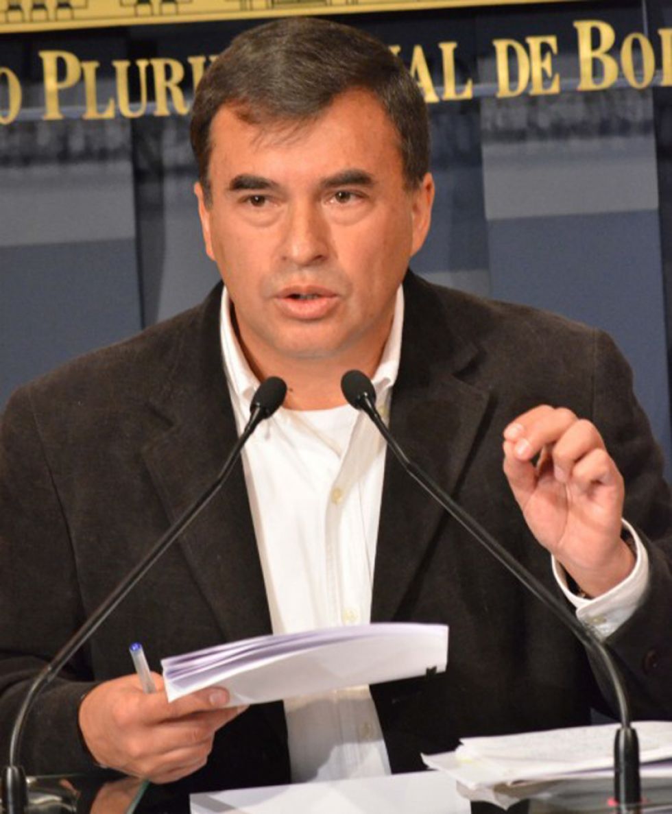 El extitular del Ministerio de la Presidencia, Juan Ramón Quintana.