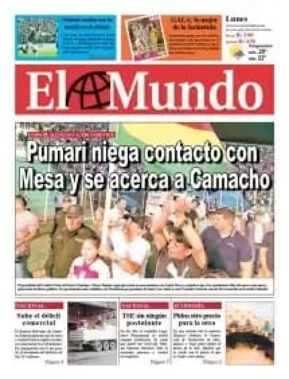 El Mundo, Santa Cruz.