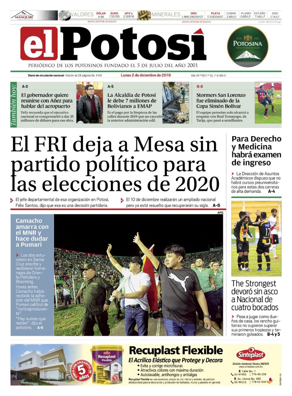 El Potosí.