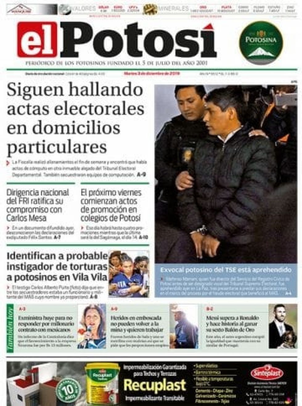 El Potosí.