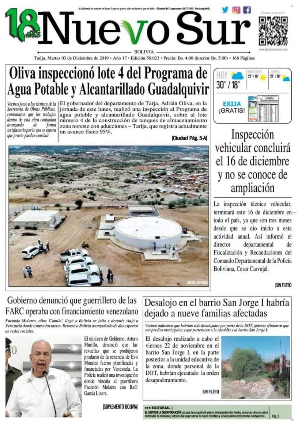 Nuevo Sur, Tarija.