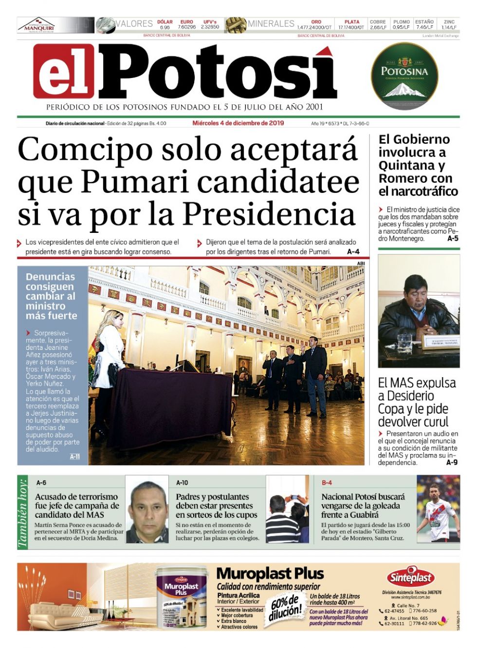 El Potosí.