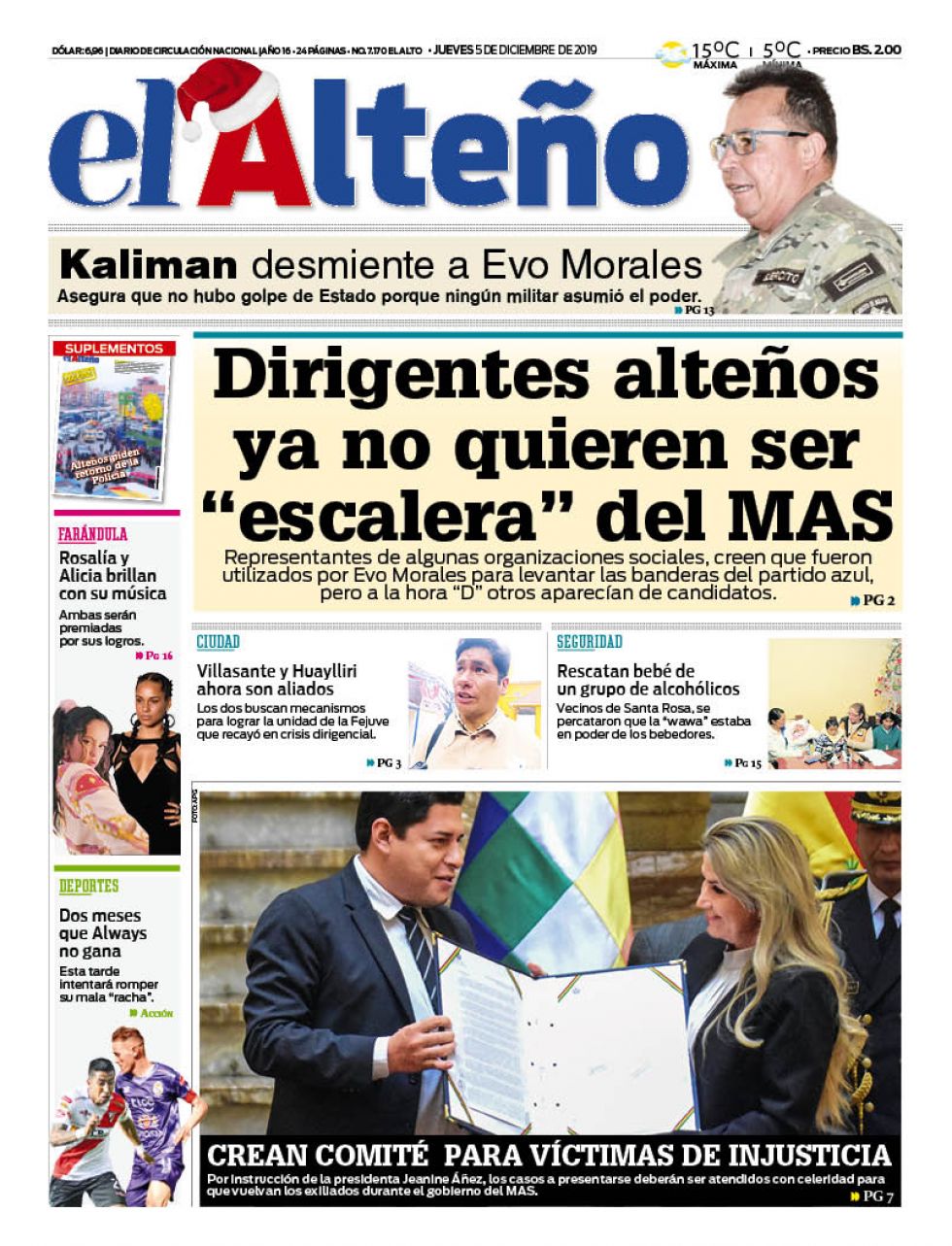 El Alteño, El Alto.