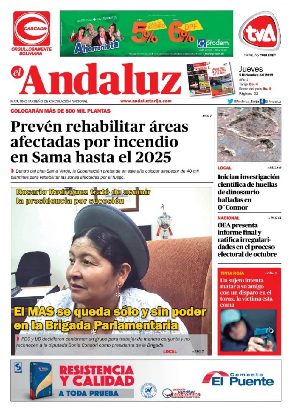 El Andaluz, Tarija.