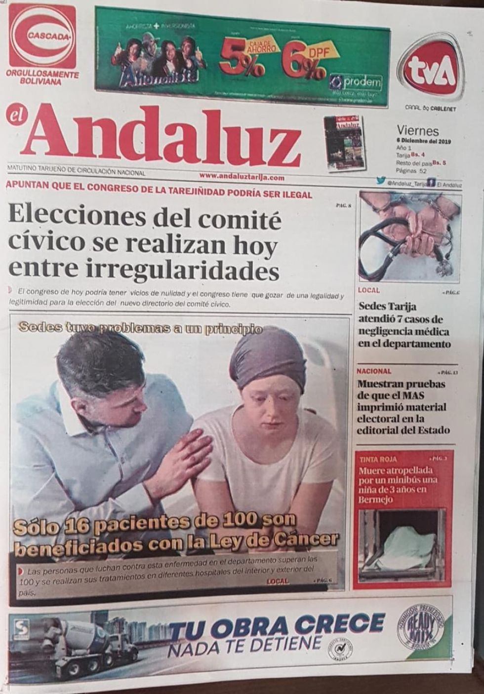 El Andaluz, Tarija.