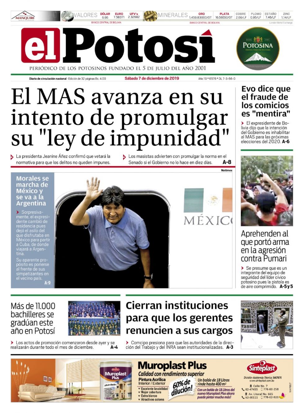 El Potosí.