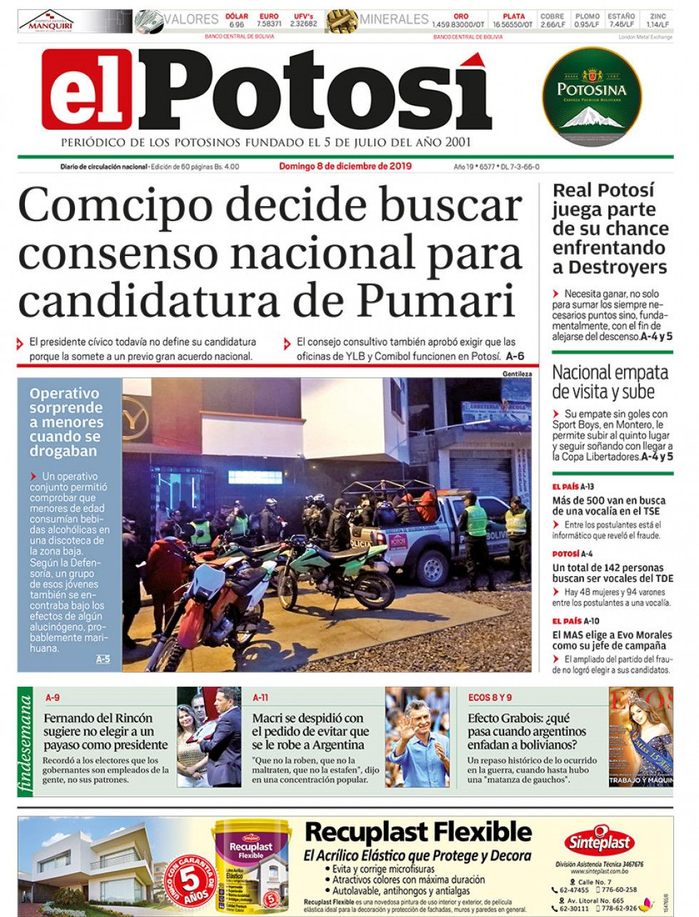 El Potosí.